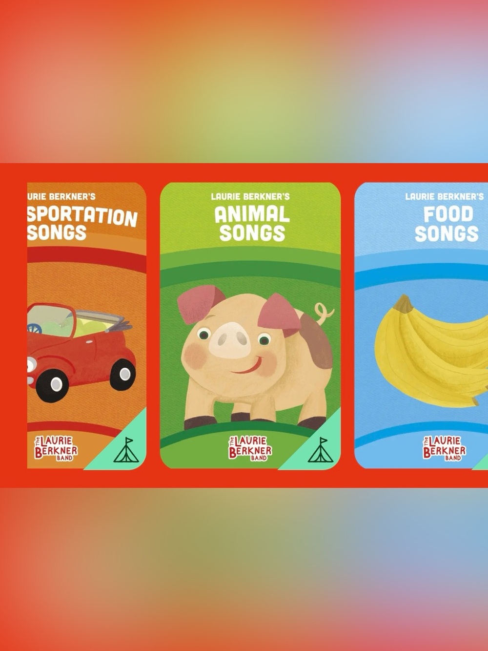 The Laurie Berkner Yoto Song Card Collection